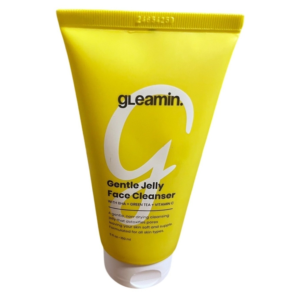 Gleamin gentle jelly Face ‎ cleanser with vitamin C Green Tea And BHA